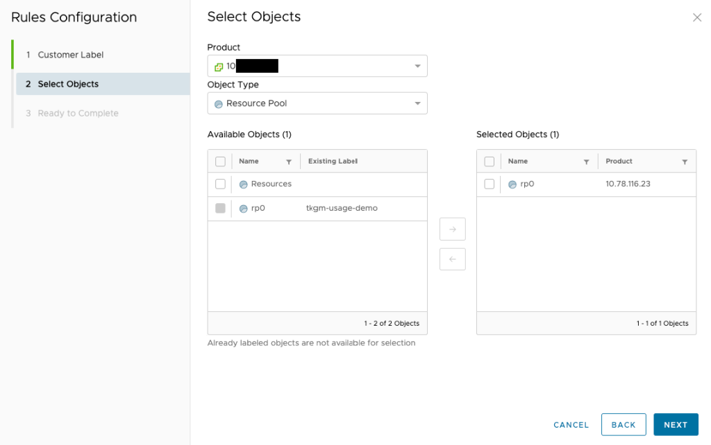 Measuring Tenant Consumption for VMware Tanzu Services for Cloud Services Providers