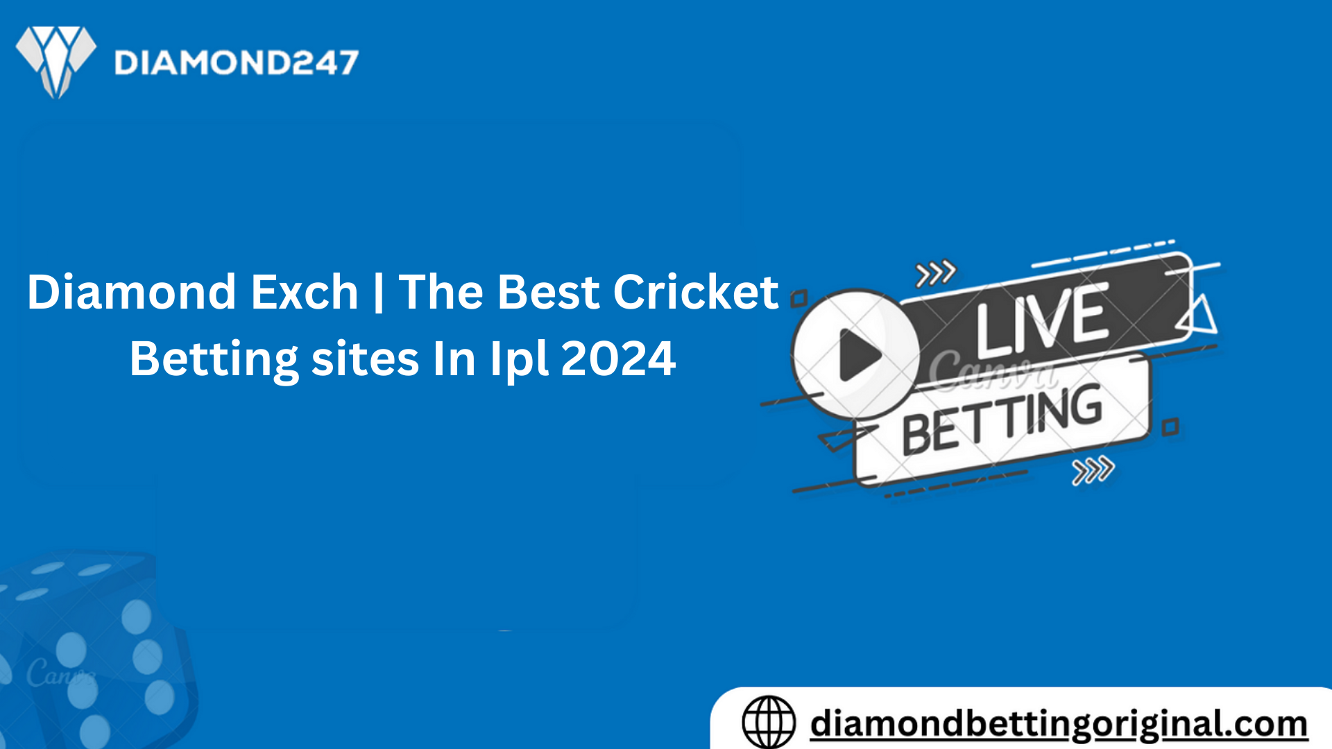 Diamond Exch | The Best Cricket Betting sites In Ipl 2024