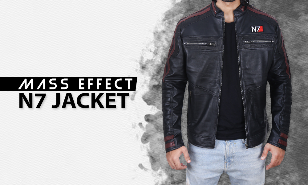 The Stellar mass efect N7 Leather Jacket