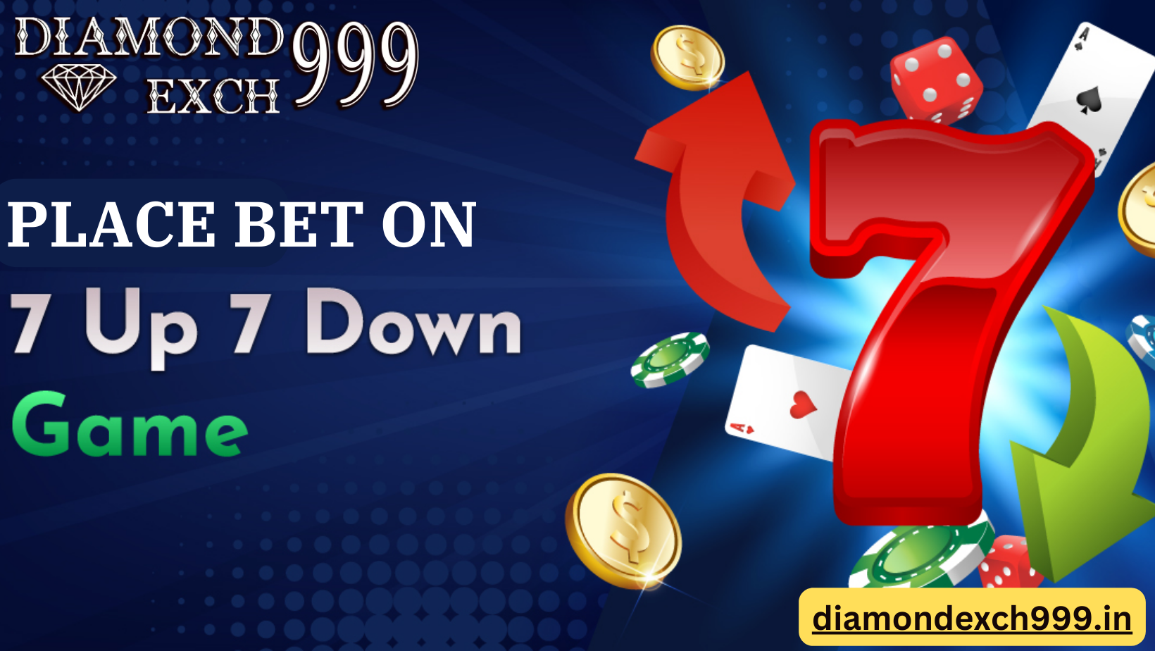 Diamondexch9 : Play 7 up 7 down Online Dice Game with Real Money