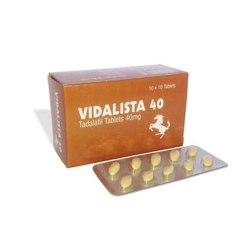 Order Vidalista 40 (Tadalafil) Online